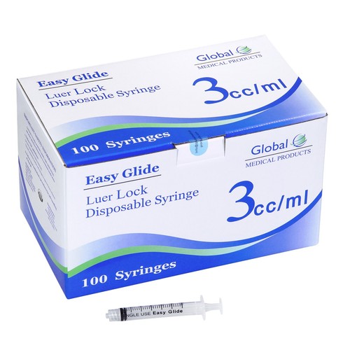 Global medical products 3cc - global,