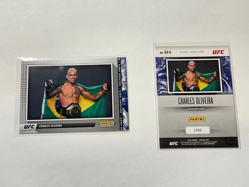Charles oliveira 2021 panini - -,