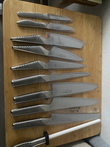 Global knife 10pc - set,