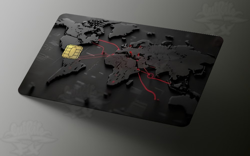 Global network black credit - black,