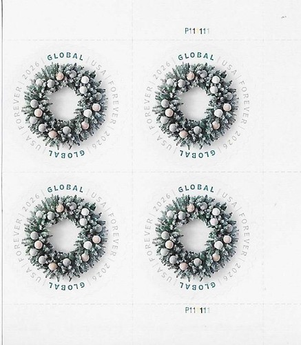 Global winter wreath - global,